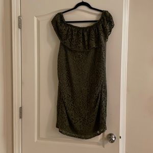 Pink Blush Maternity Dress.